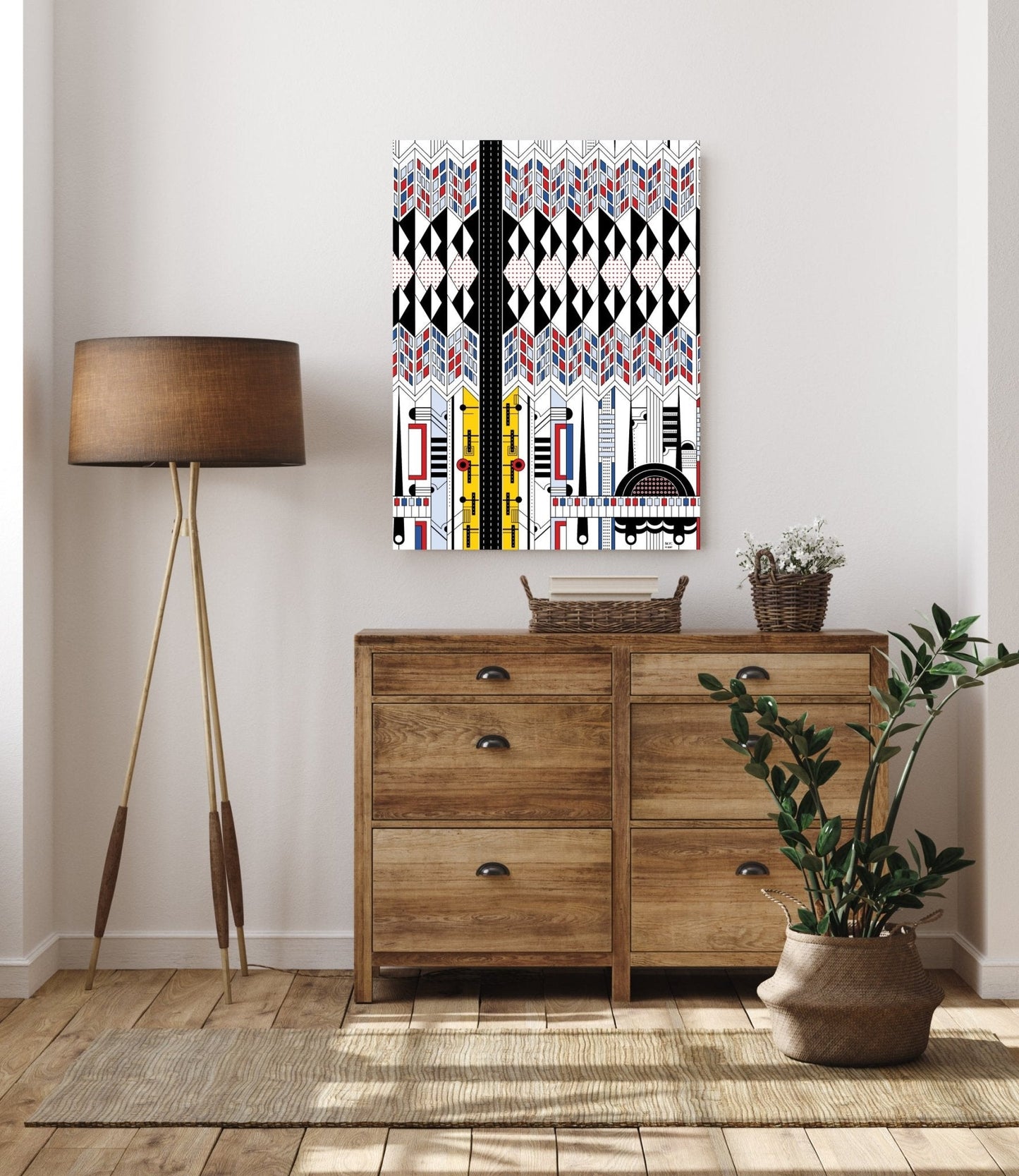 Wall Decor, Folk Art, Contemporary Art, Pop Art, Retro Art, Fine Art, Modern Art, Contemporary Art, - WeezWomp