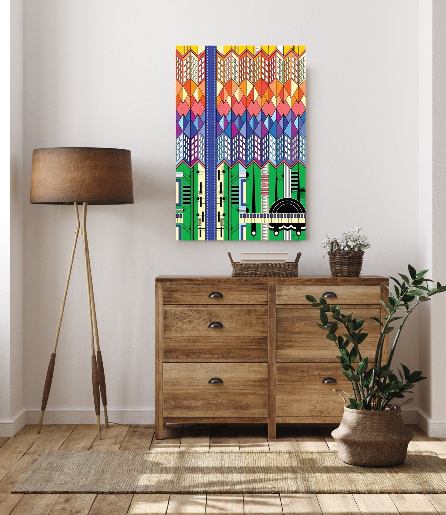 Wall Decor, Wall Art, Folk Art, Contemporary Art, Pop Art, Retro Art, Fine Art, Modern Art - WeezWomp