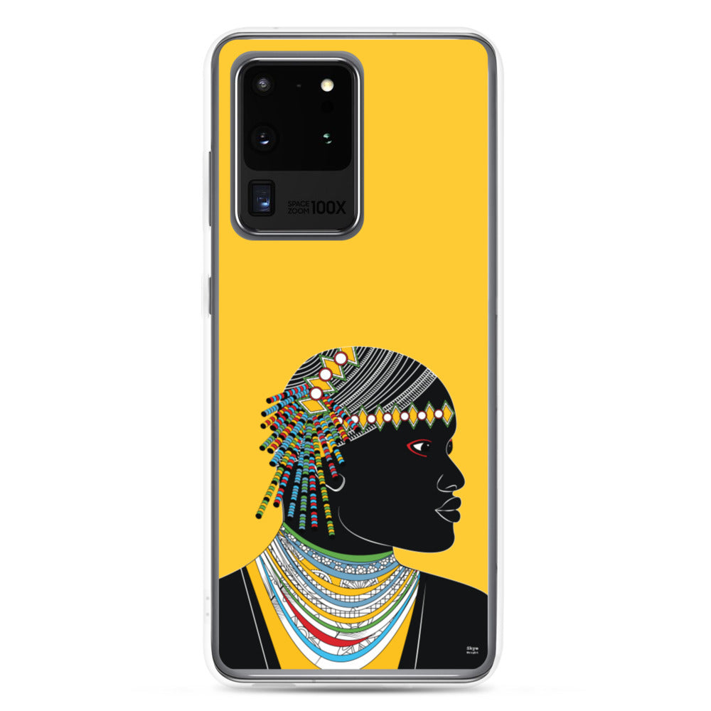 Samsung Galaxy Phone Case Accessory S10 S10+ S10e S20 S20p S20u - African Man