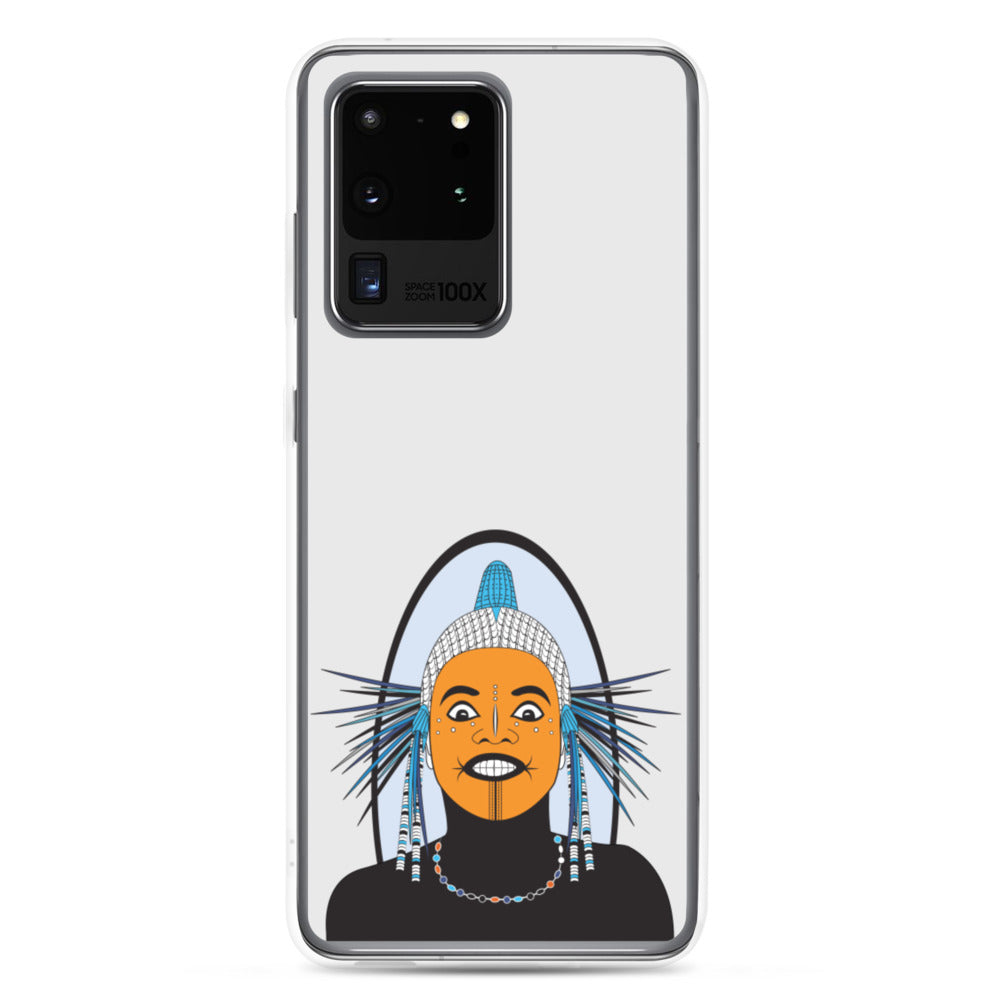 Samsung Galaxy Phone Case Accessory S10 S10+ S10e S20 S20p S20u - Wodaabe Tribe Man