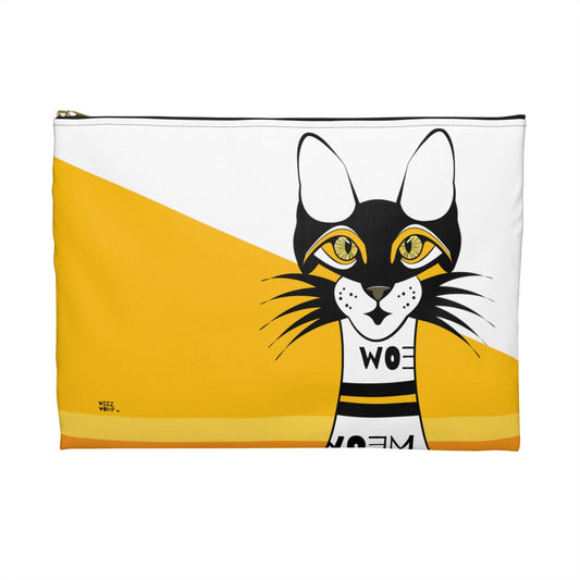 10 Pin Bowling Cat Makeup Pouch Organizer Cosmetic Bag Accessory Travel Pouch / Cosmetic Bags / Makeup Bags / Toiletry Bag / Waterproof Be - WeezWomp