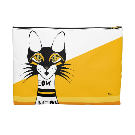 10 Pin Bowling Cat Makeup Pouch Organizer Cosmetic Bag Accessory Travel Pouch / Cosmetic Bags / Makeup Bags / Toiletry Bag / Waterproof Be - WeezWomp
