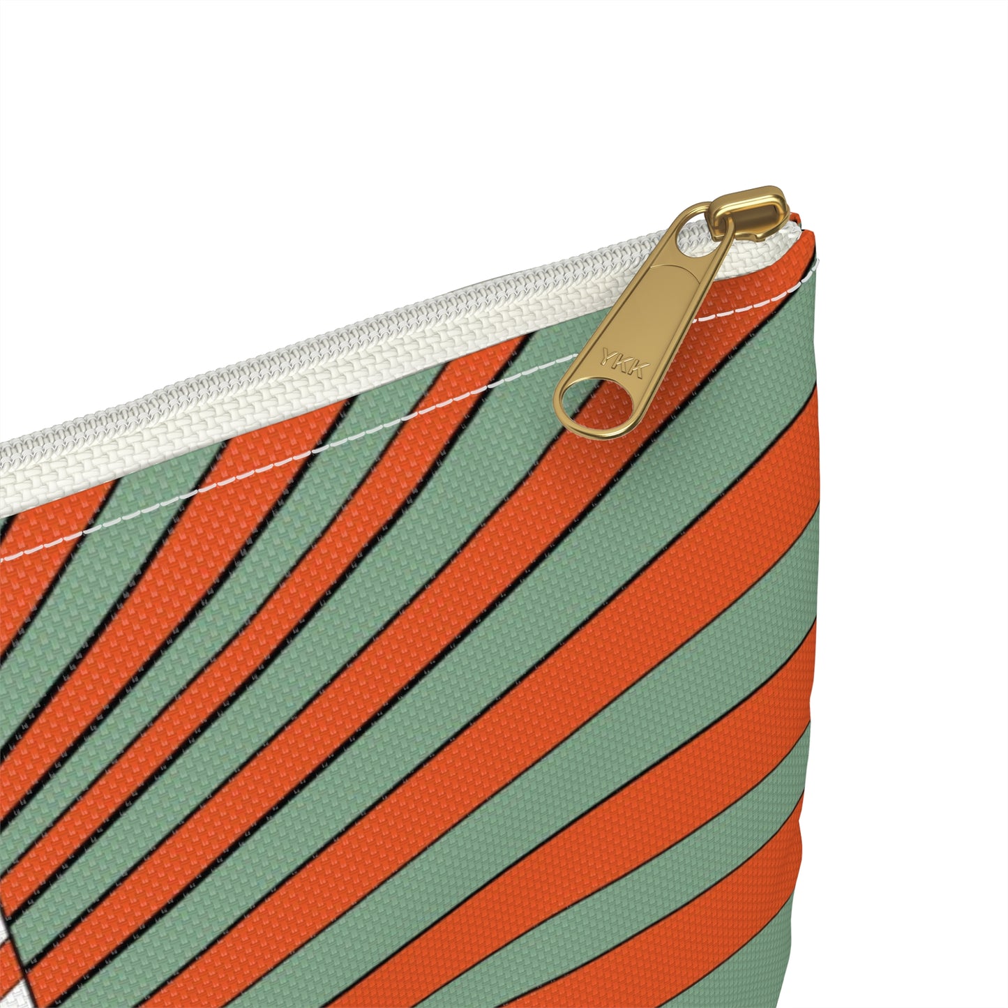Travel Pouch Cosmetic Bag – Makeup & Toiletry Organizer for Beauty Essentials | Spirited in Orange