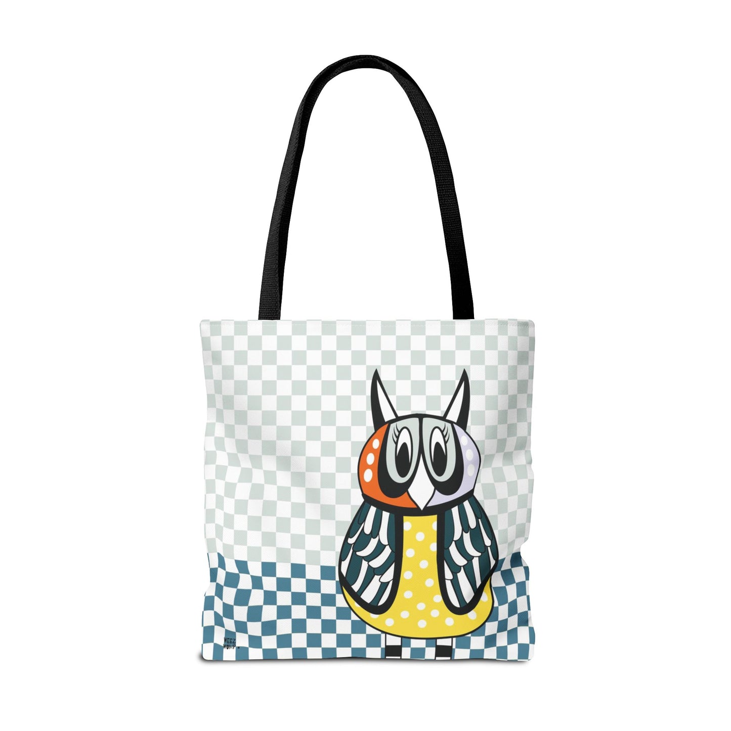 Owl in Yellow - Fashion Tote & Beach Bag