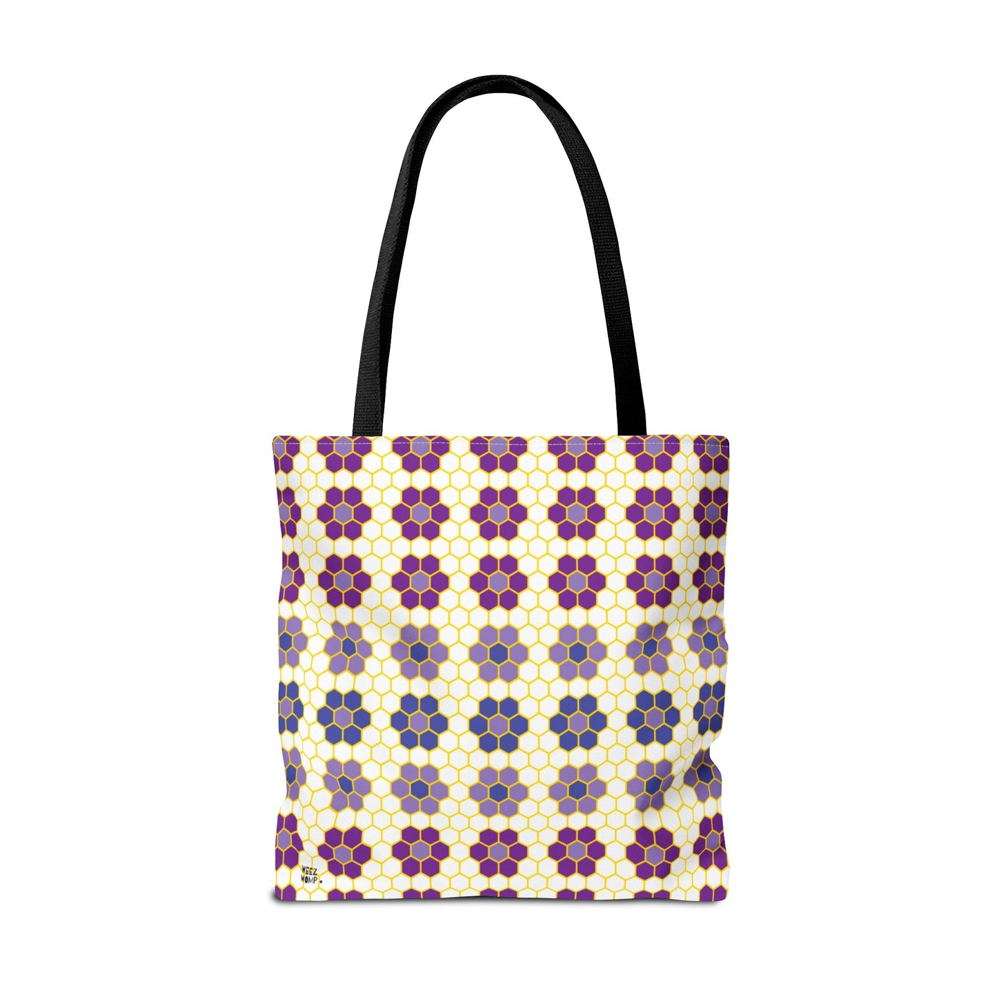 Purple Honeycomb - Fashion Tote & Beach Bag