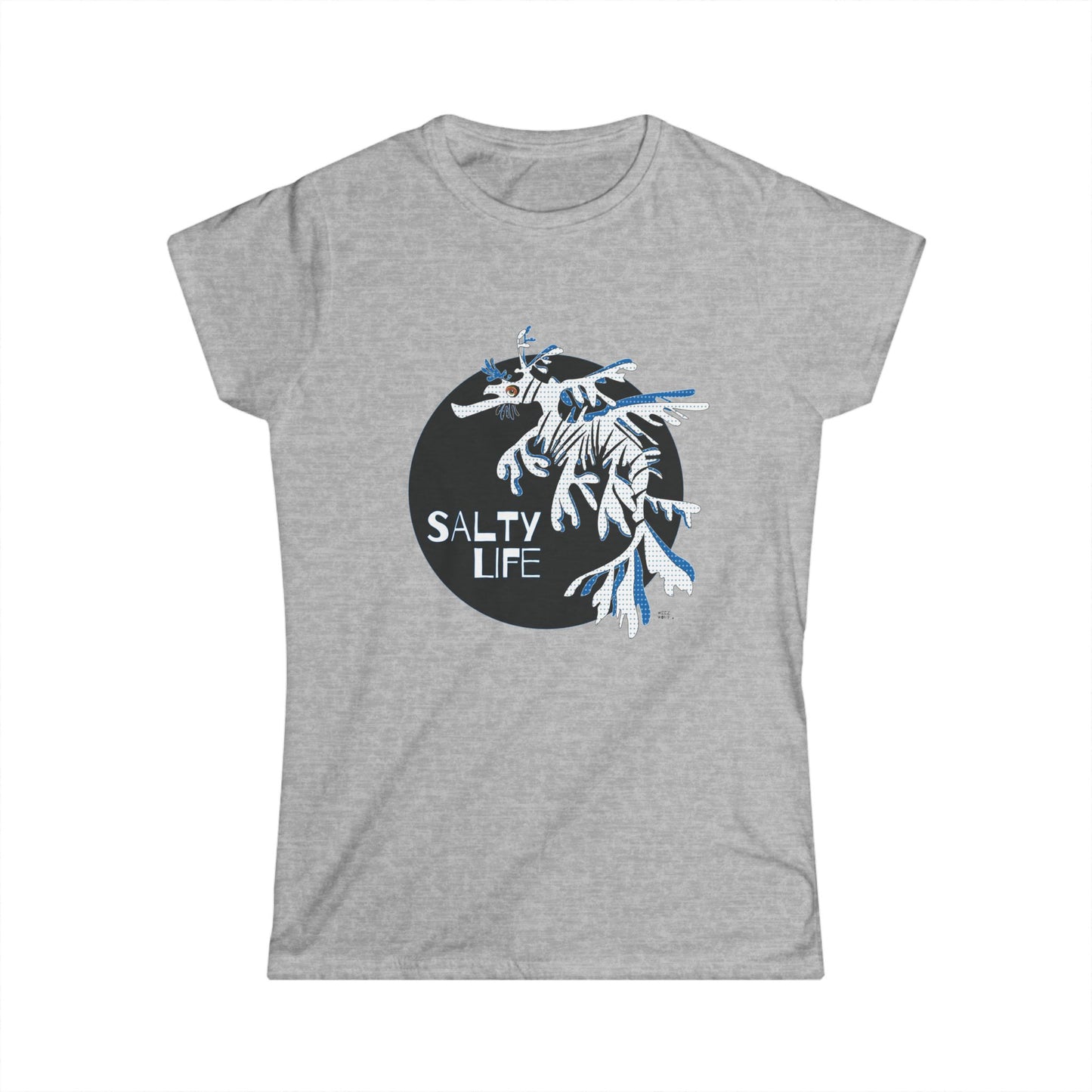 Leafy Sea Dragon Salty Life - Women's Soft Style Tee
