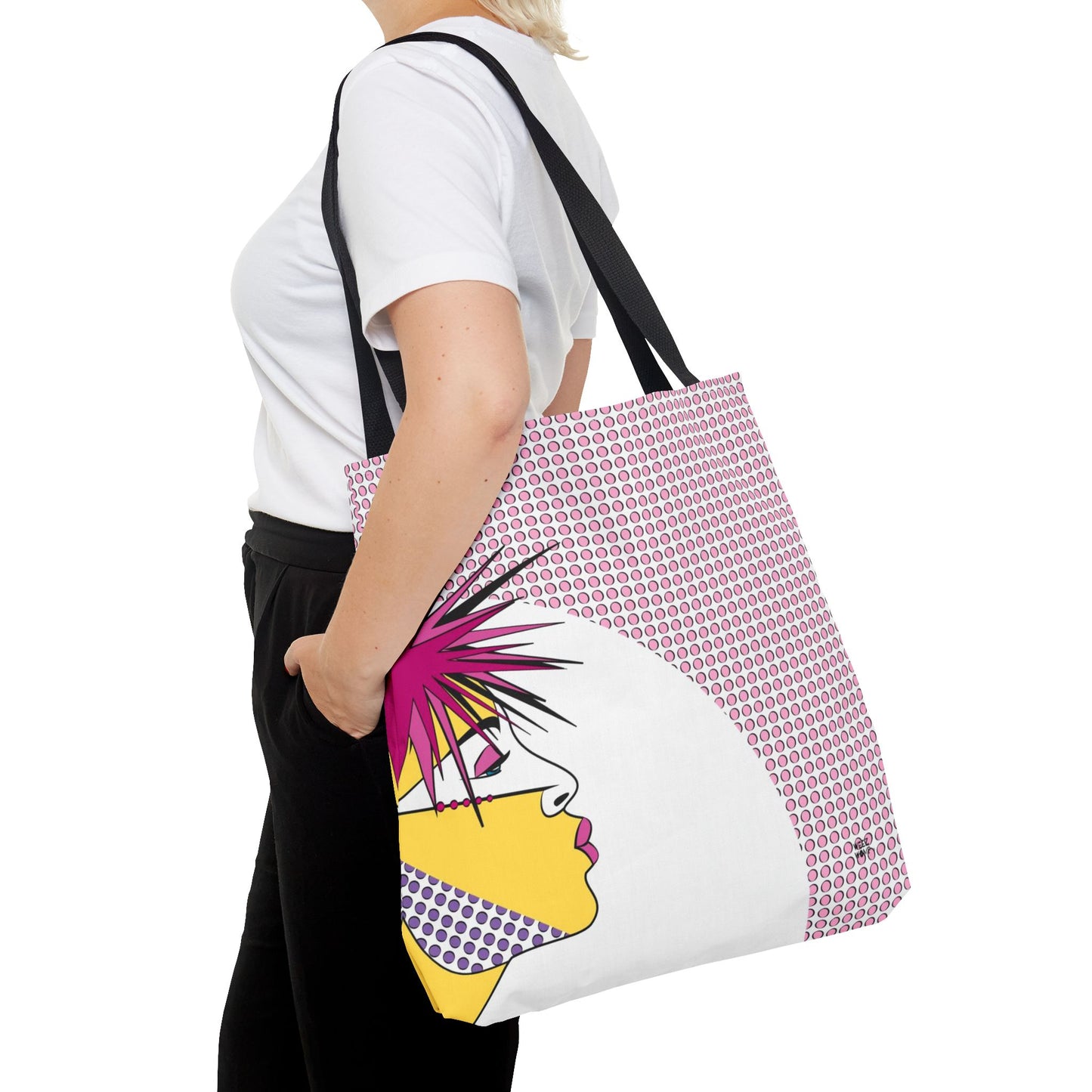 XO in Pink - Fashion Tote & Beach Bag