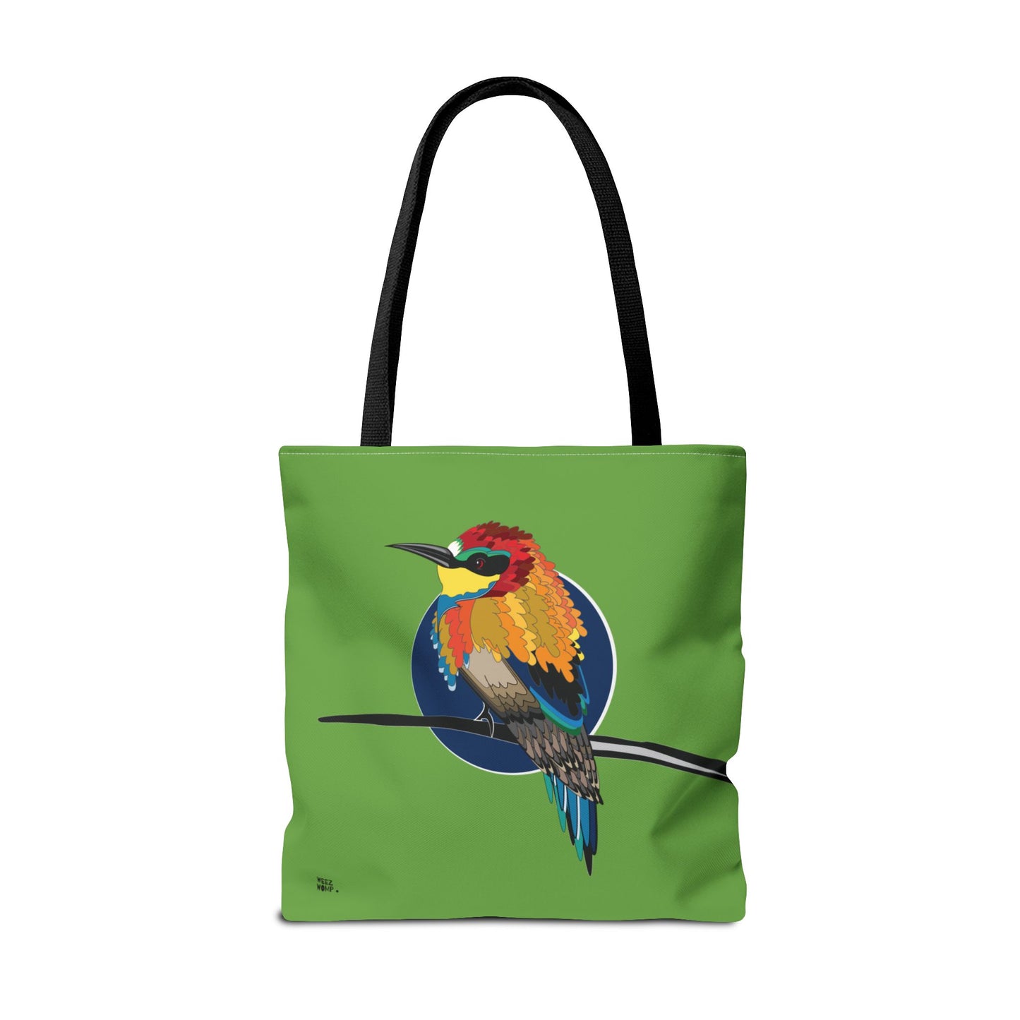 Little Bird in Green - Fashion Tote & Beach Bag