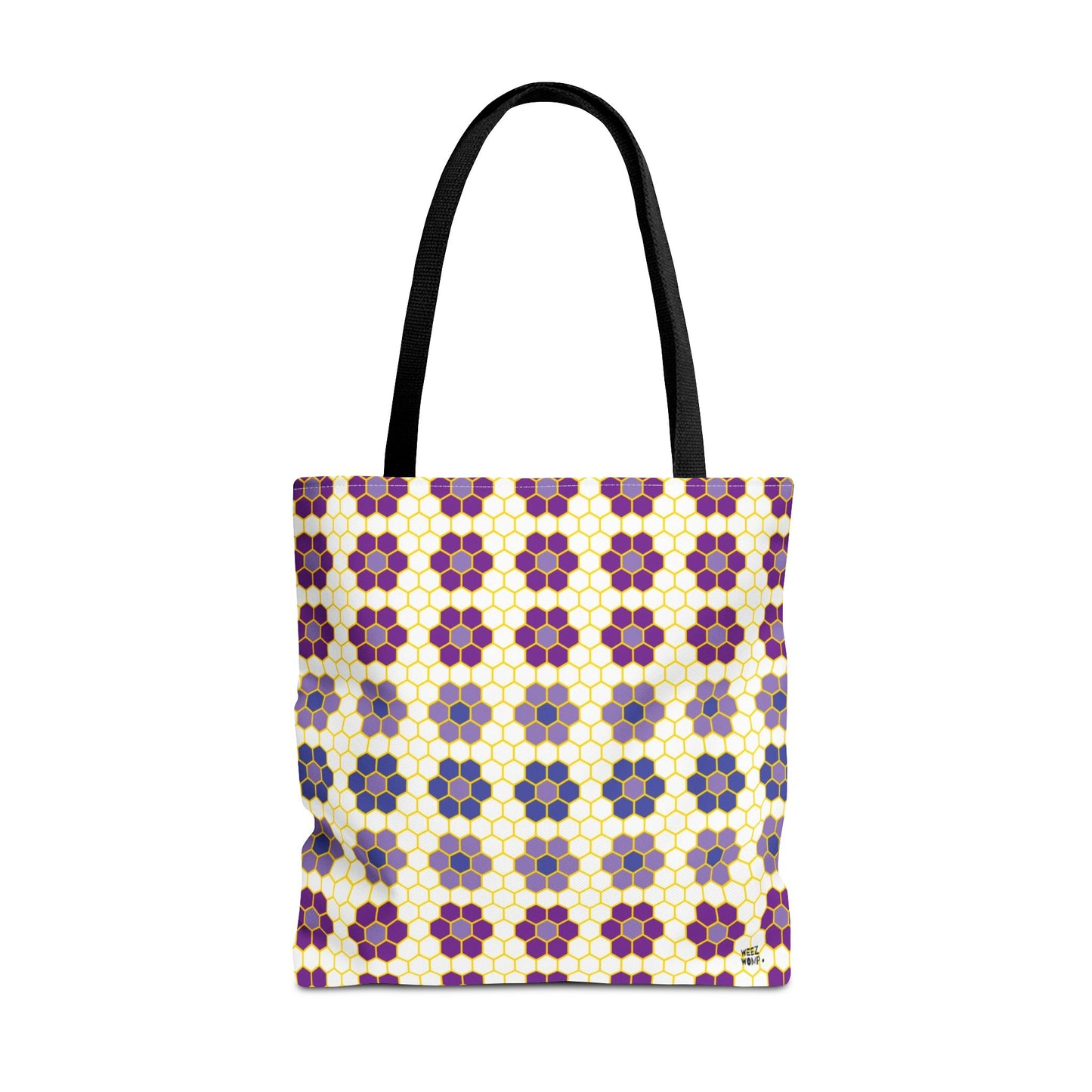 Purple Honeycomb - Fashion Tote & Beach Bag