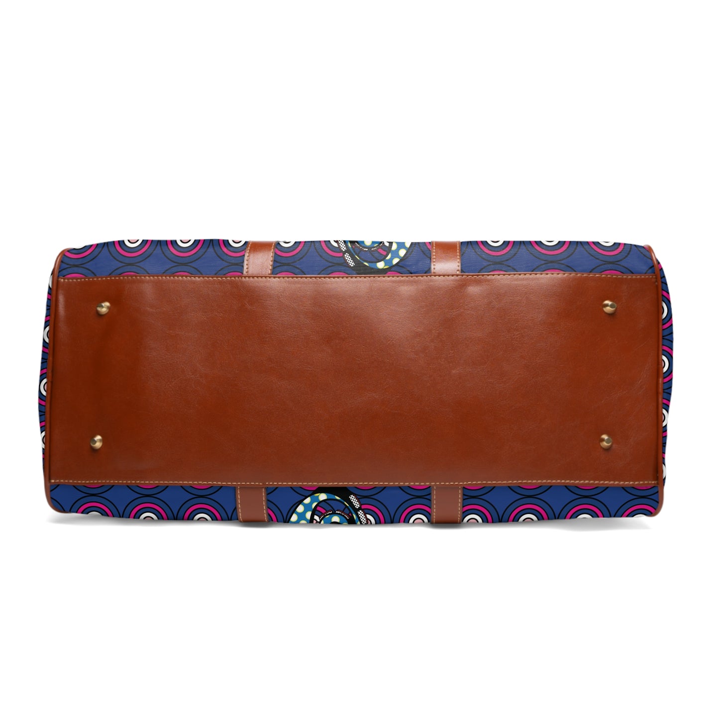 Octopus Pattern Waterproof Travel Bag — Colorful Nautical Weekender Duffel