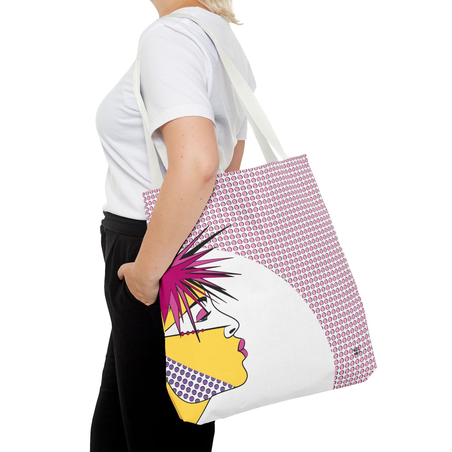XO in Pink - Fashion Tote & Beach Bag