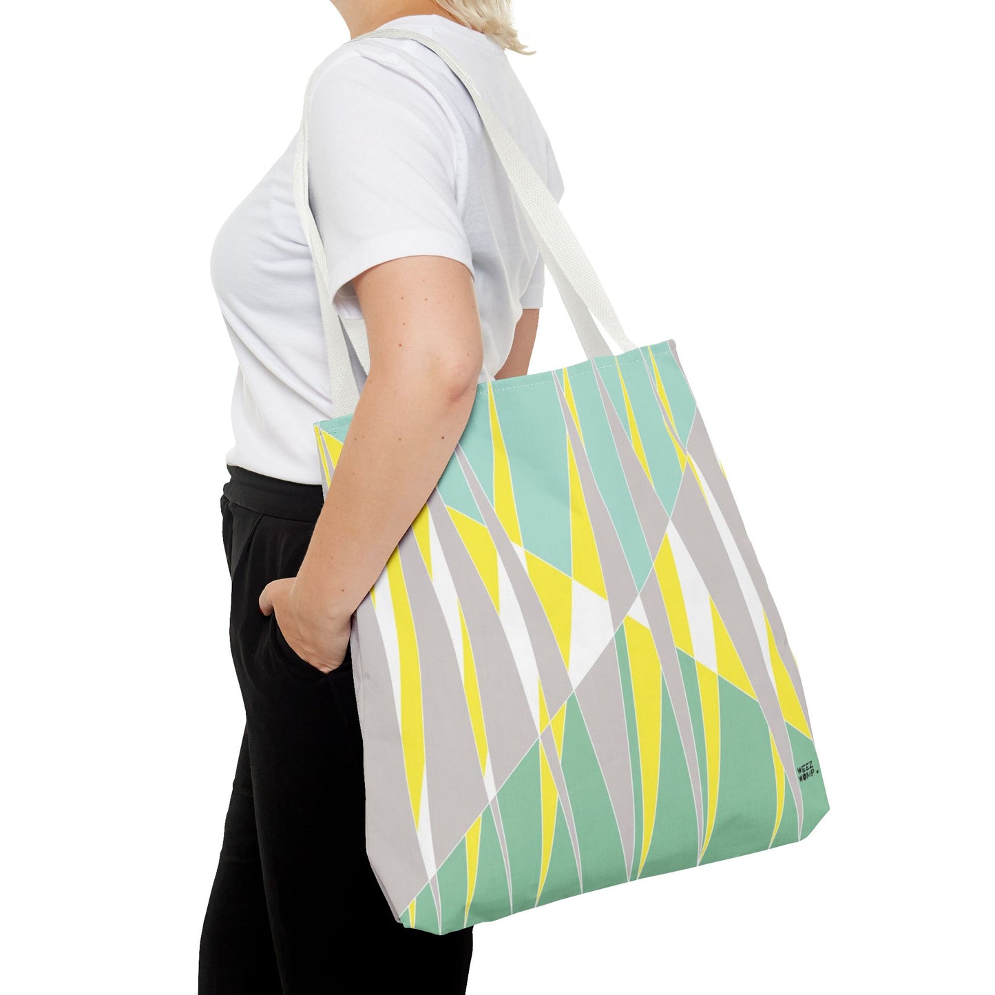 Seagrass in Mint - Fashion Tote & Beach Bag