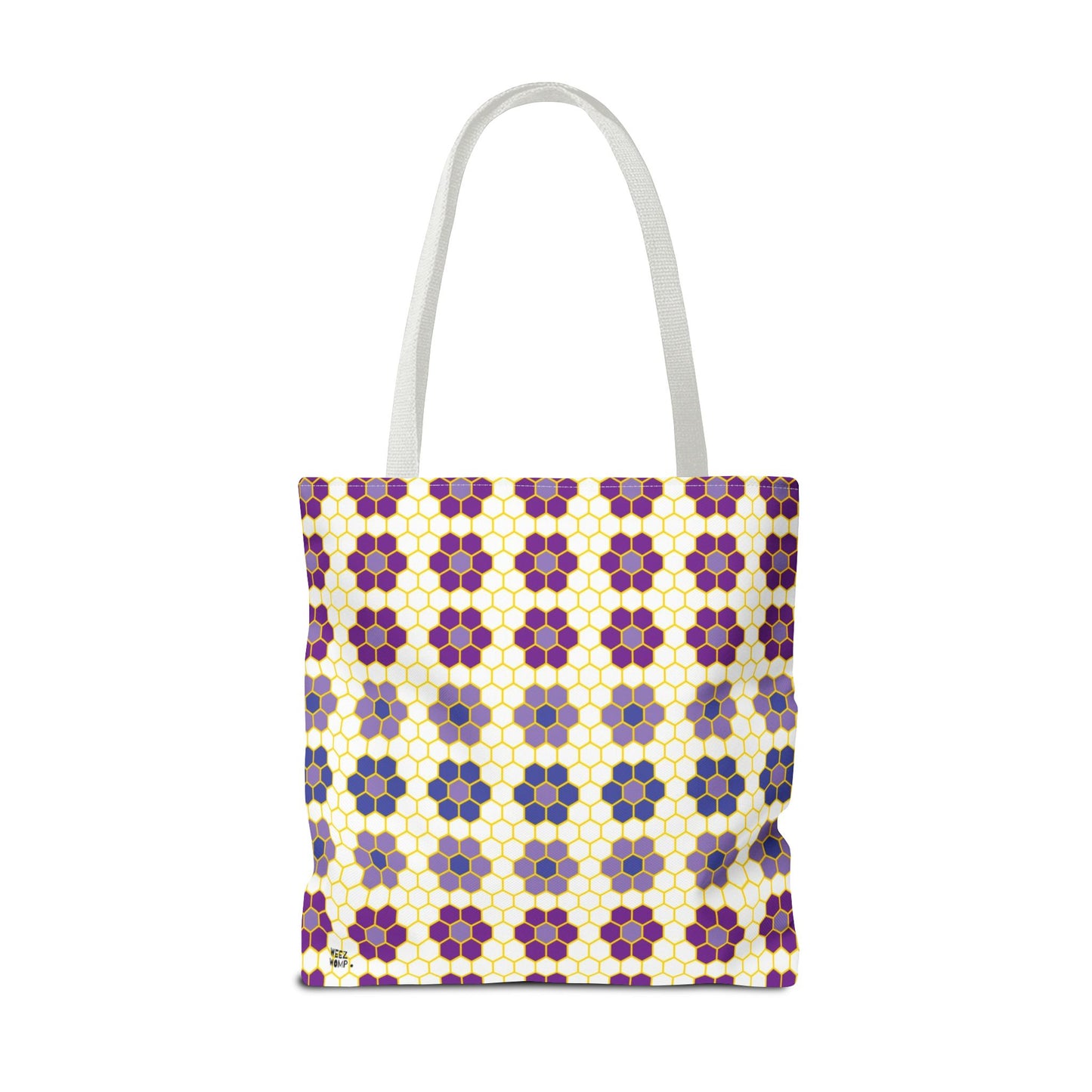 Purple Honeycomb - Fashion Tote & Beach Bag