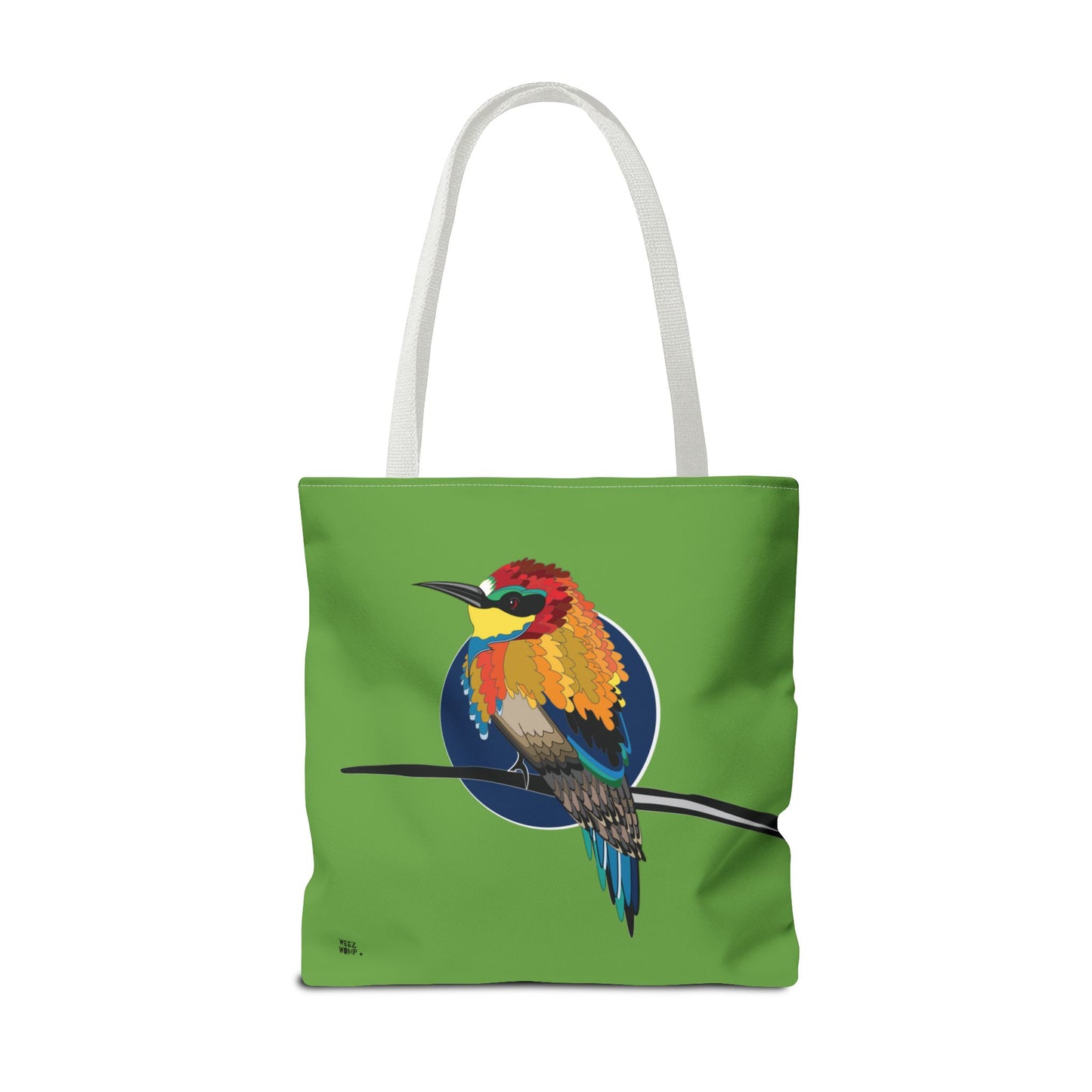 Little Bird in Green - Fashion Tote & Beach Bag
