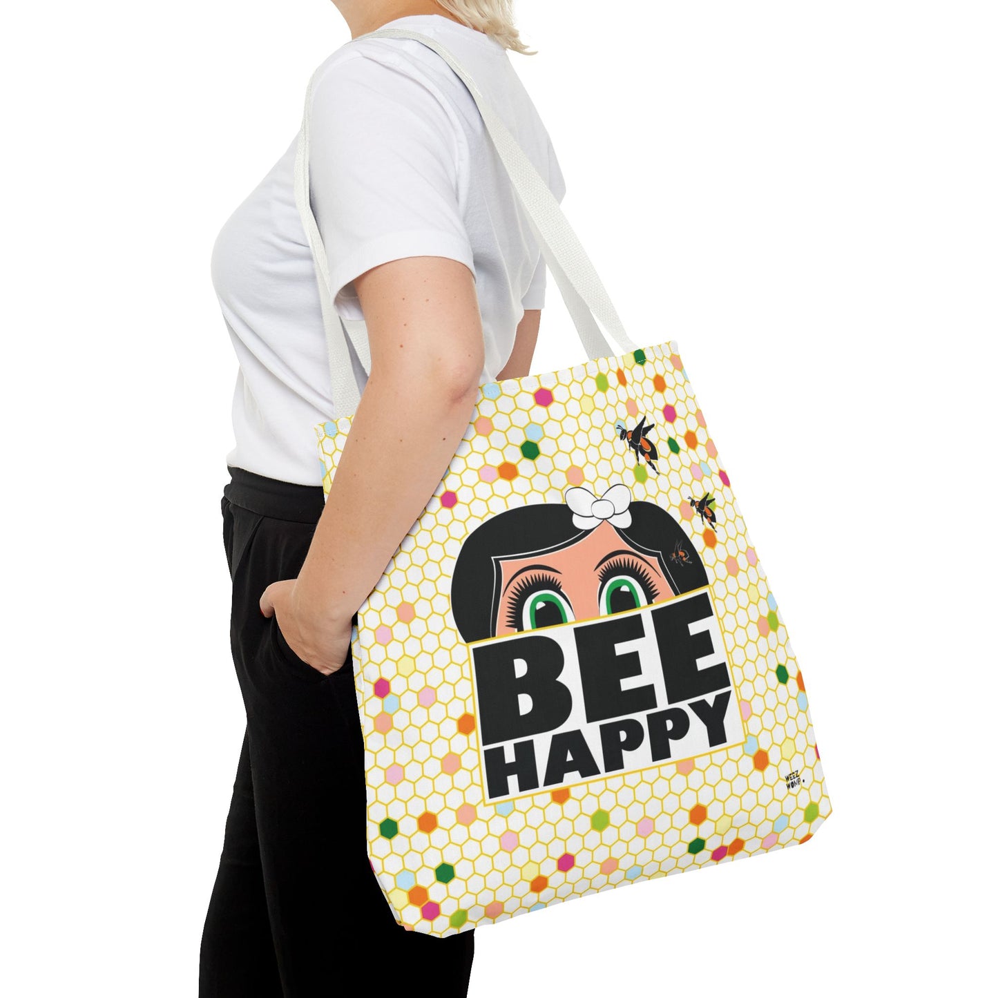 Lucy Bee Happy - Fashion Tote & Beach Bag