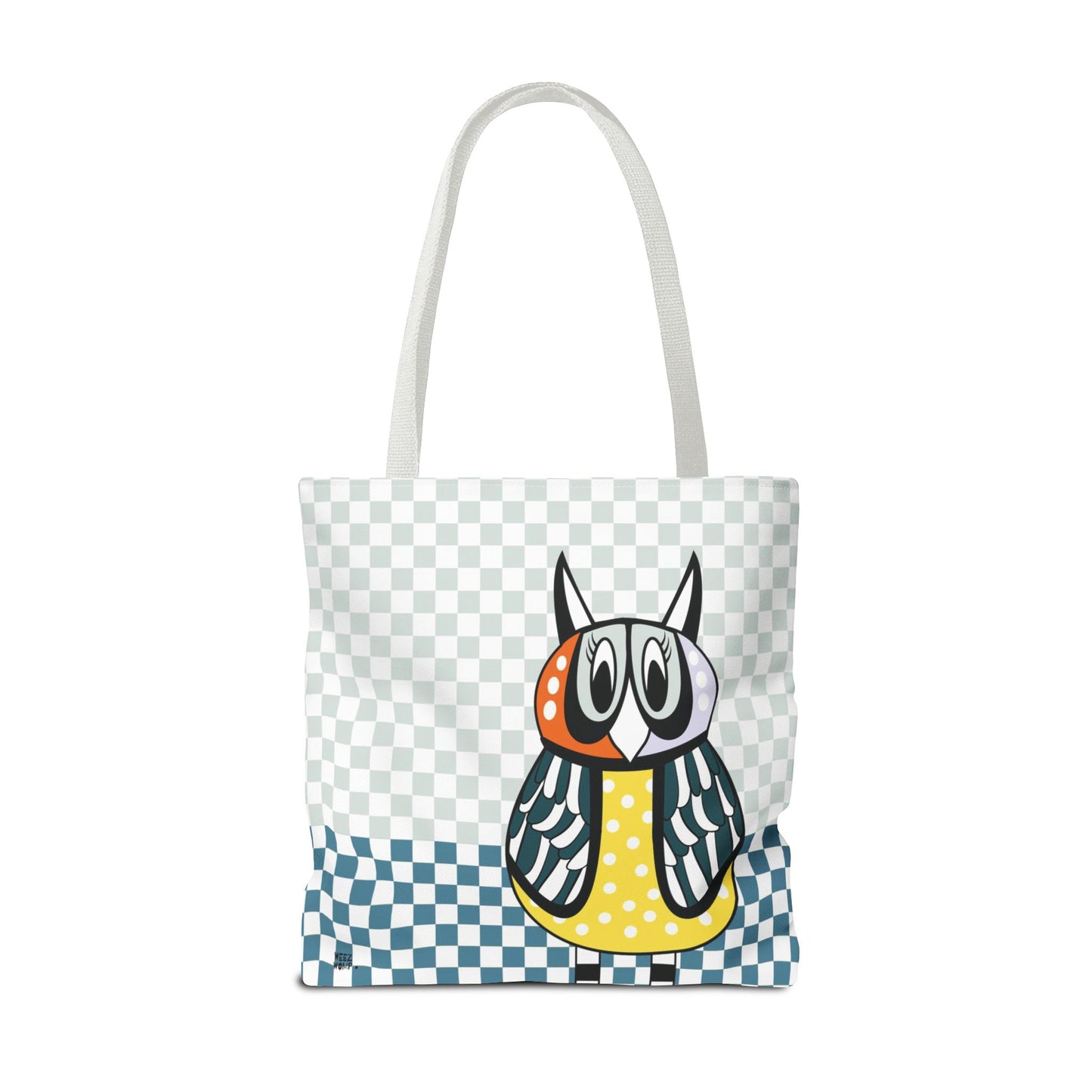 Owl in Yellow - Fashion Tote & Beach Bag