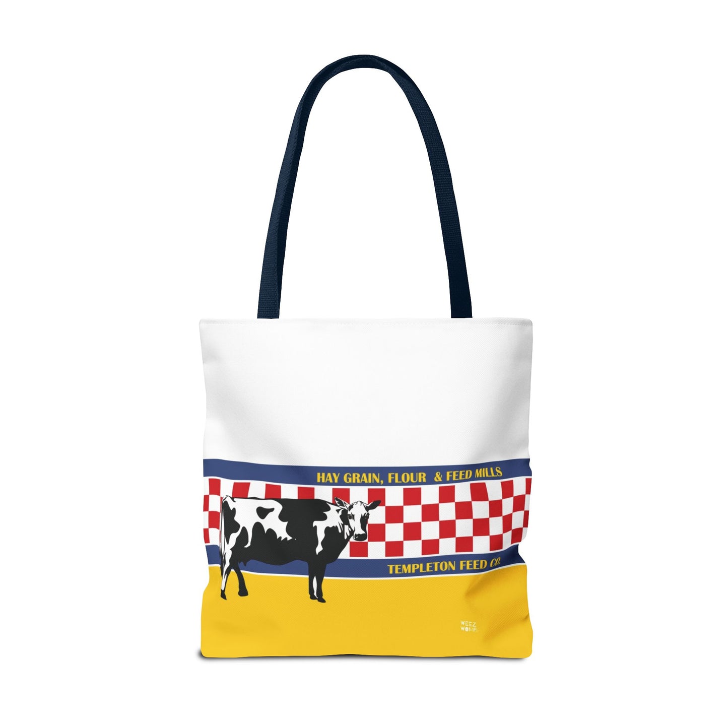 Dairy Queen in Yellow  - Fashion Tote & Beach Bag