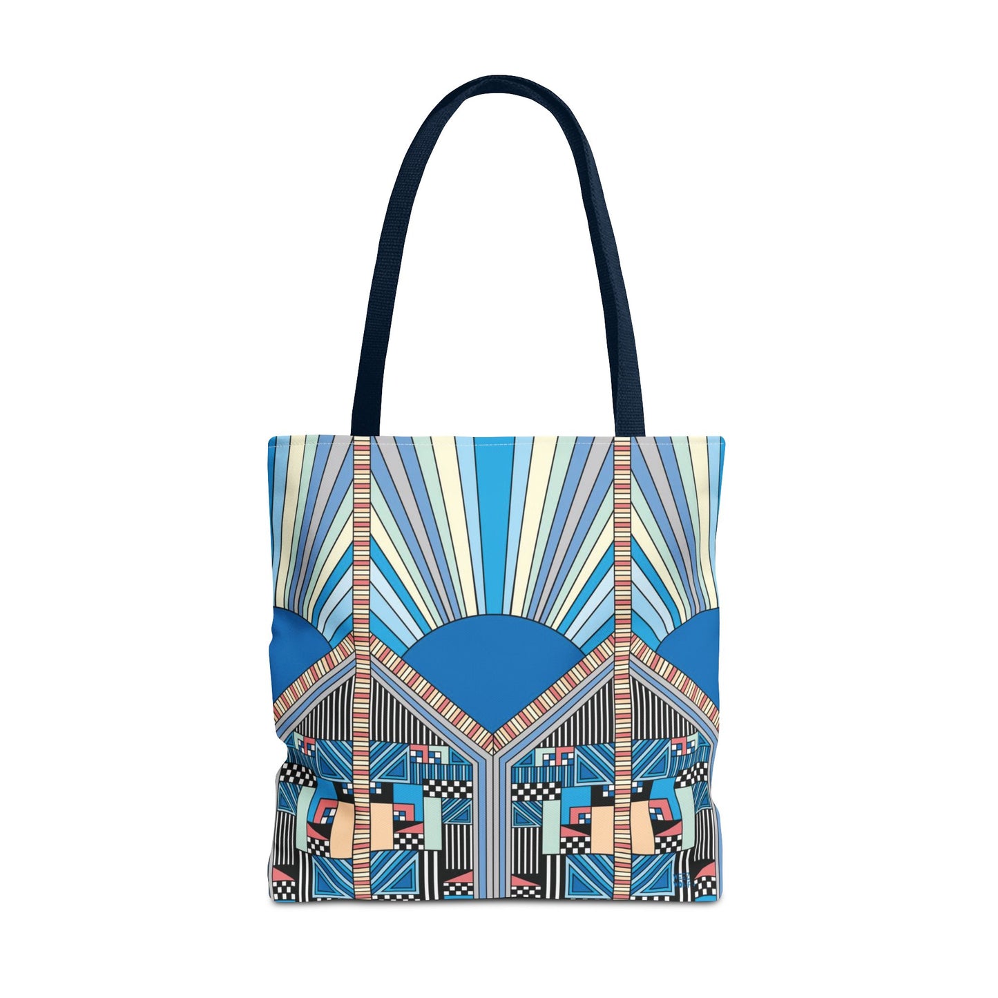 Blue Sunrise - Fashion Tote & Beach Bag