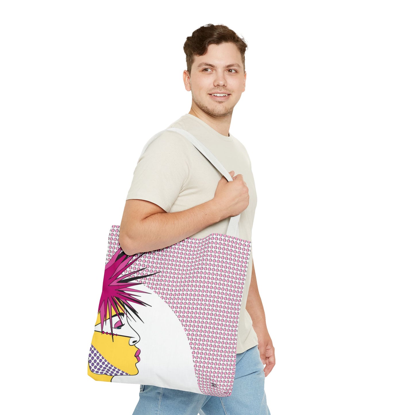 XO in Pink - Fashion Tote & Beach Bag