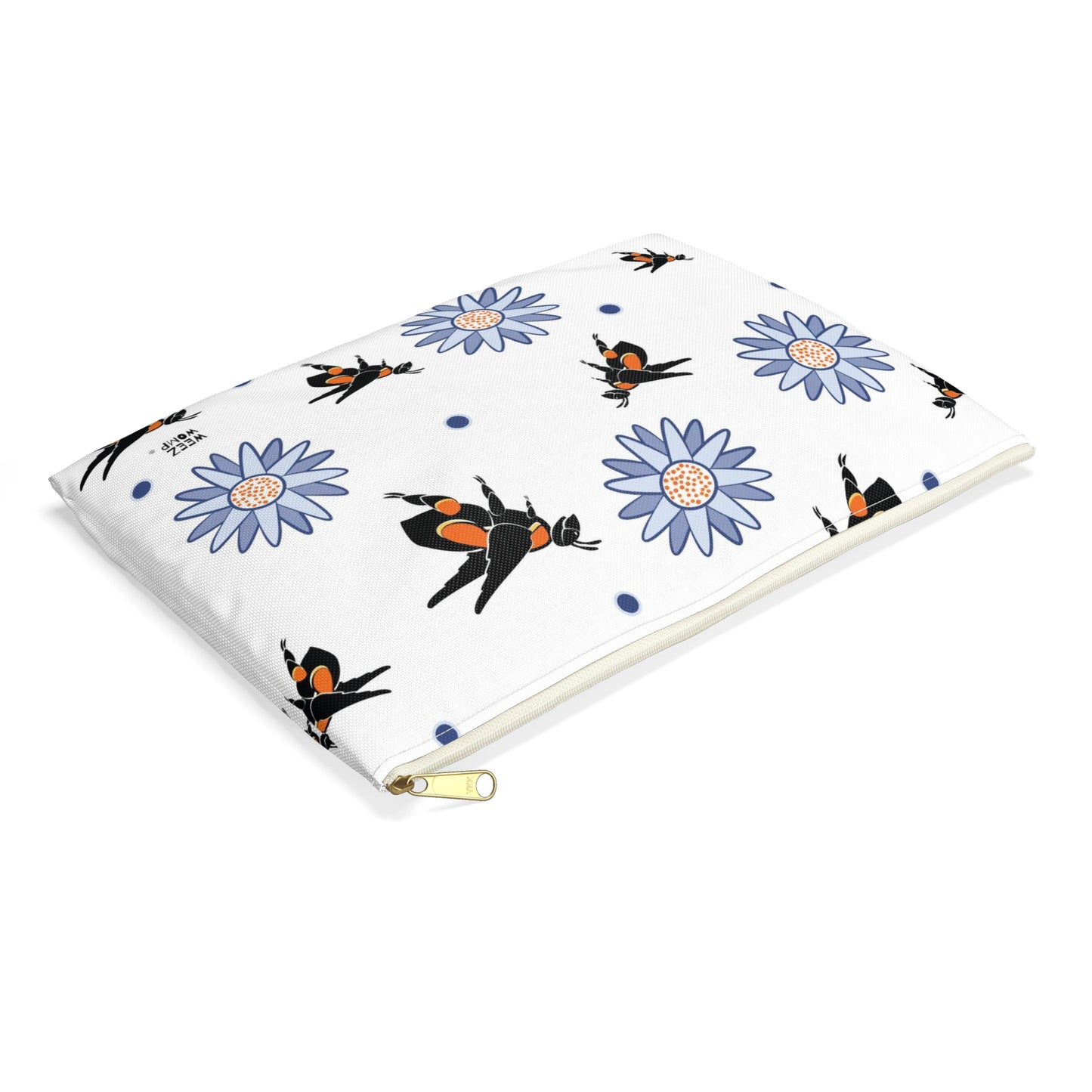 Bumble Bee Makeup Pouch Organizer Cosmetic Bag Accessory Travel Pouch / Cosmetic Bags / Makeup Bags / Toiletry Bag / Waterproof Beauty Bag