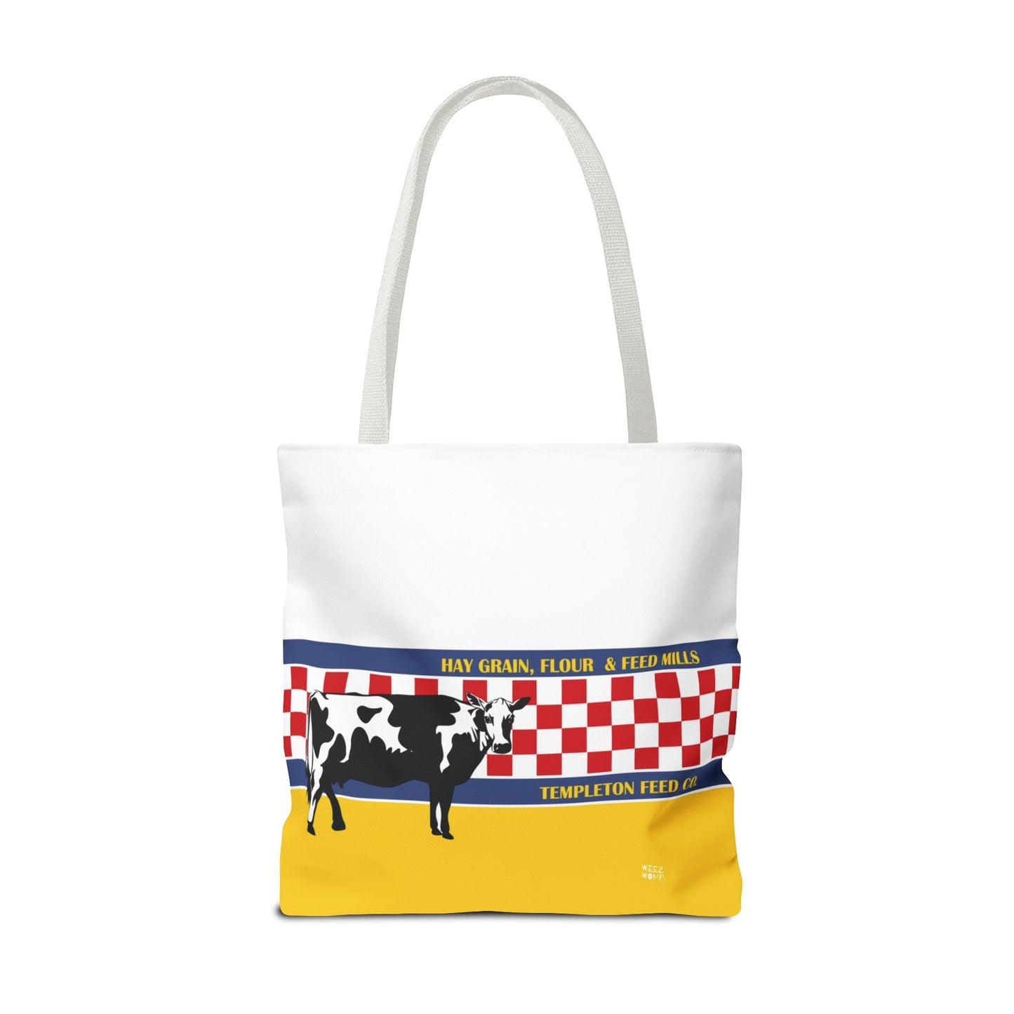 Dairy Queen in Yellow  - Fashion Tote & Beach Bag