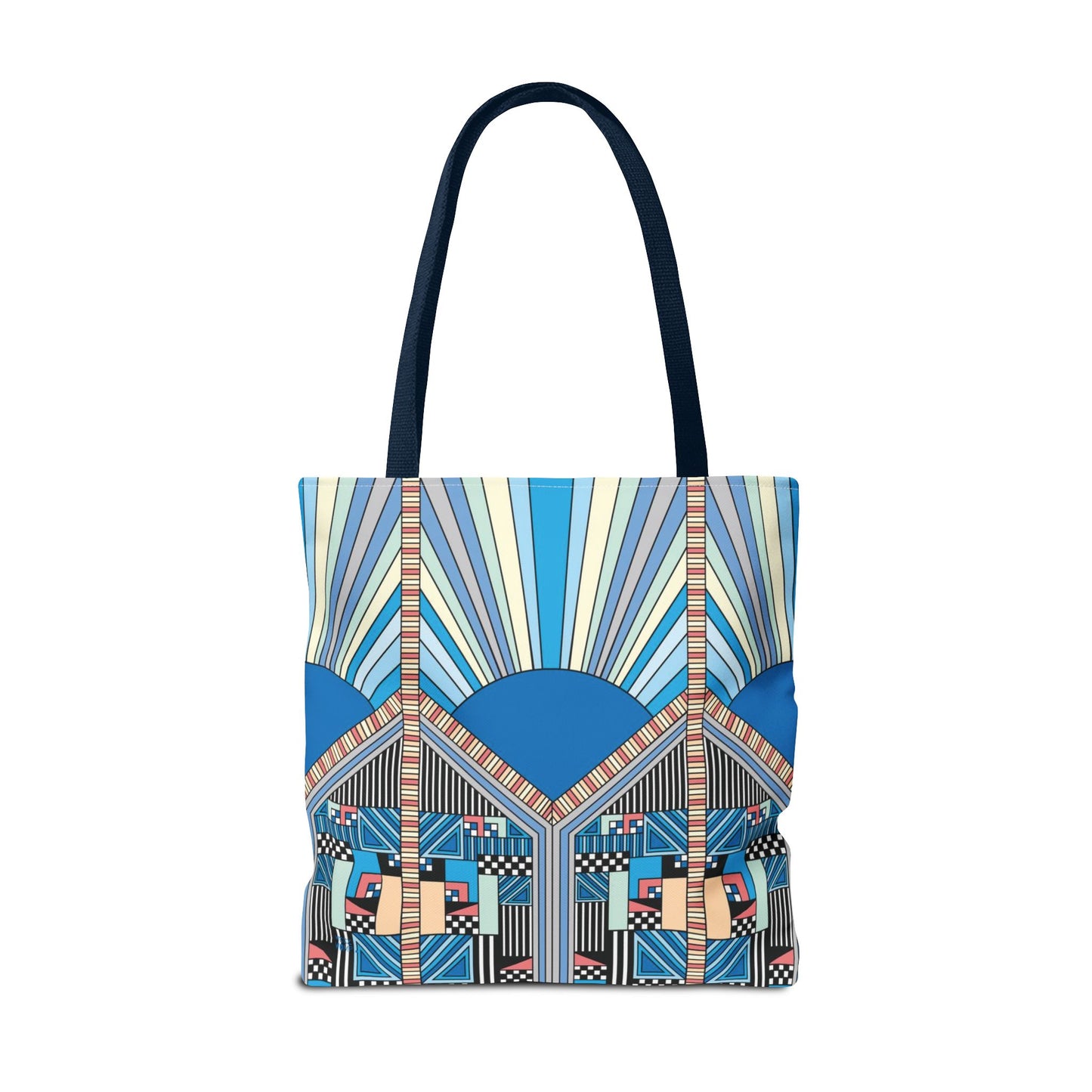 Blue Sunrise - Fashion Tote & Beach Bag