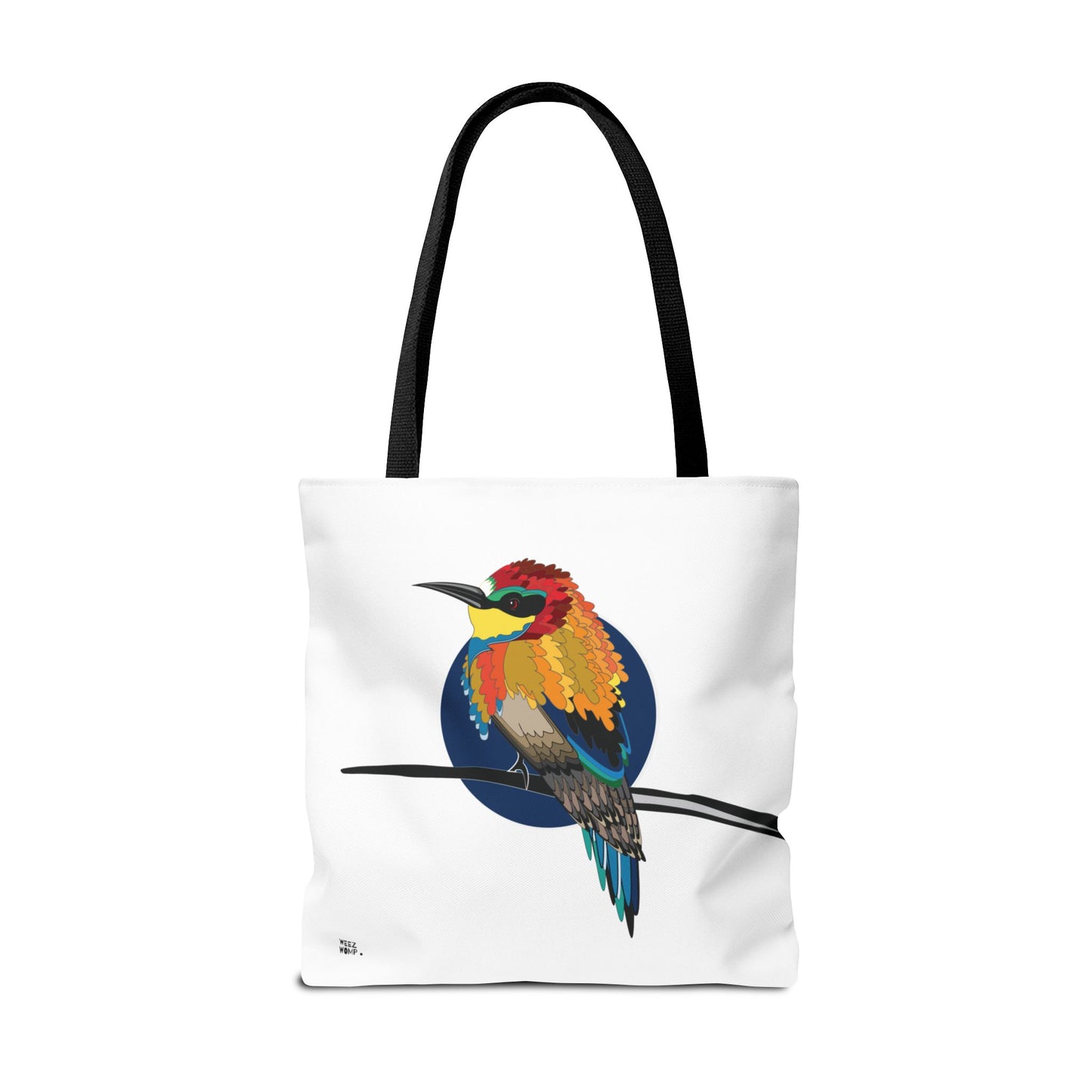 Little Bird in White - Fashion Tote & Beach Bag