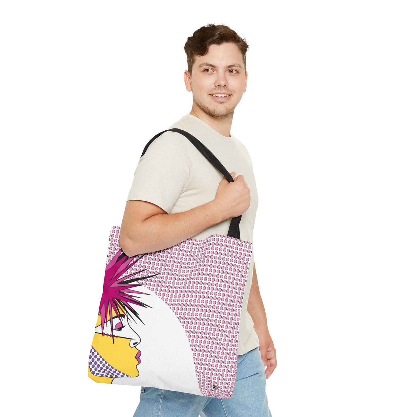 XO in Pink - Fashion Tote & Beach Bag