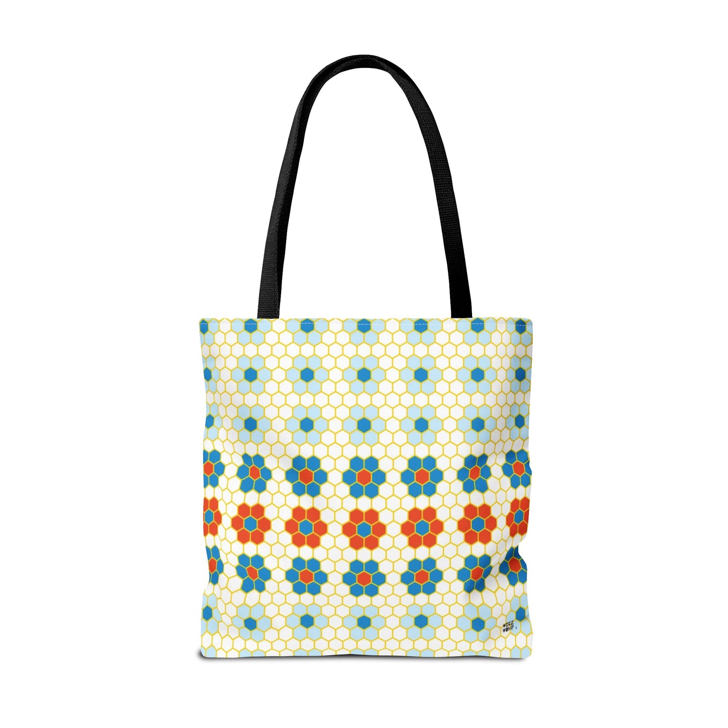 Blue Honeycomb - Fashion Tote & Beach Bag