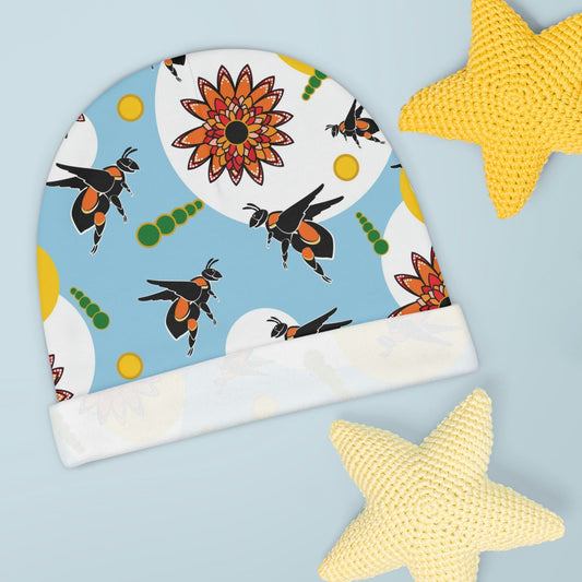Baby Beanie Busy Bees - WeezWomp