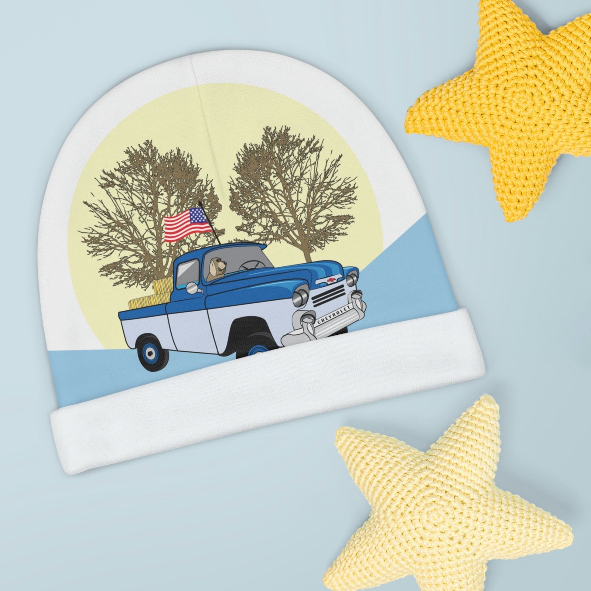 Baby Beanie Chevy Truck - WeezWomp