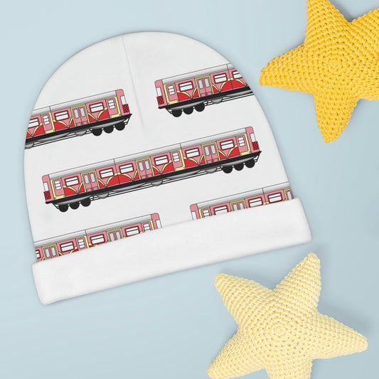 Baby Beanie Pink Train - WeezWomp