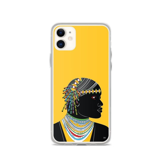 Fashion iPhone Case - African Man - iPhone 11, 11 Pro, 11 Pro Max, 12, 12 Mini, 12 Pro, 12 Pro Max, 7plus/8plus 7/8, SE, x/xs, XS Max, XR - WeezWomp
