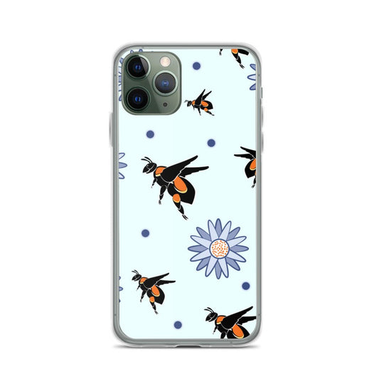 Fashion iPhone Case - Bumble Bee - iPhone 11, 11 Pro, 11 Pro Max, 12, 12 Mini, 12 Pro, 12 Pro Max, 7plus/8plus 7/8, SE, x/xs, XS Max, XR - WeezWomp