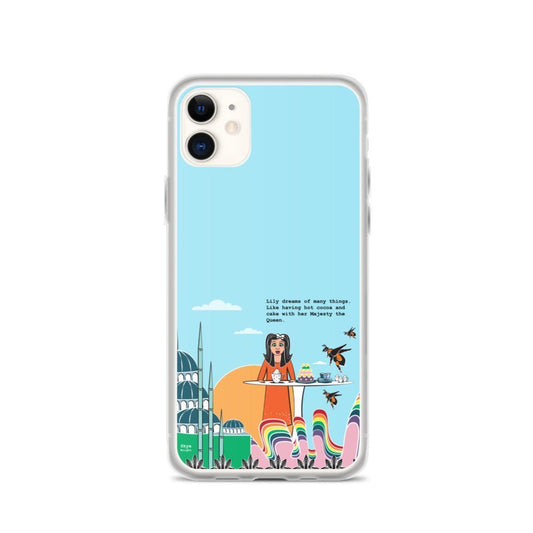 Fashion iPhone Case - Lily - iPhone 11, 11 Pro, 11 Pro Max, 12, 12 Mini, 12 Pro, 12 Pro Max, 7plus/8plus 7/8, SE, x/xs, XS Max, XR - WeezWomp