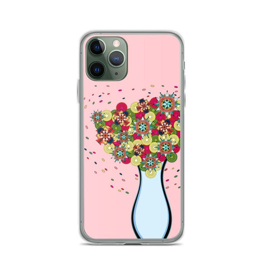 iPhone Protective Case Accessory Flower Vase by WeezWomp - WeezWomp
