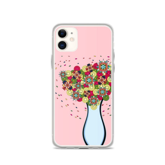 iPhone Protective Case Accessory Flower Vase by WeezWomp - WeezWomp