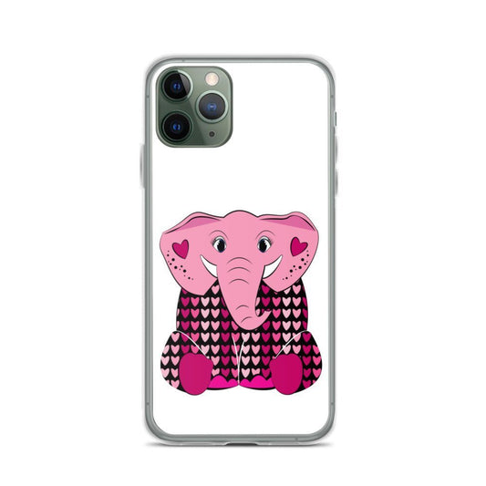 iPhone Protective Cell Phone Case Accessory - Pink Elephant by WeezWomp - WeezWomp