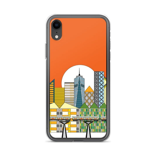 iPhone Protective Cell Phone Case - Cityscape by WeezWomp - WeezWomp