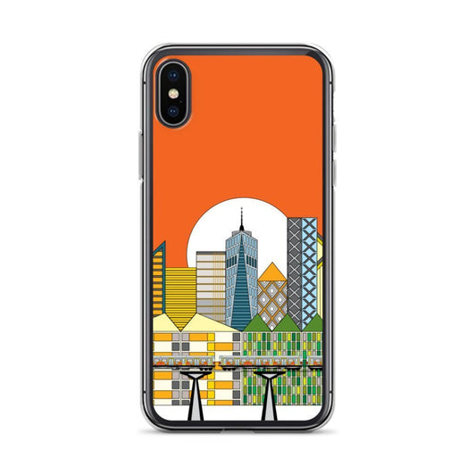 iPhone Protective Cell Phone Case - Cityscape by WeezWomp - WeezWomp