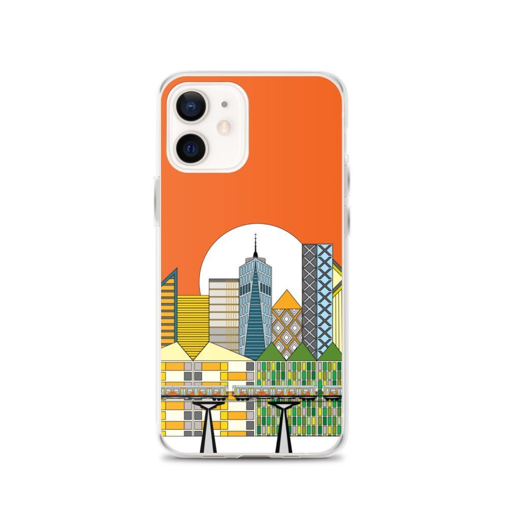 iPhone Protective Cell Phone Case - Cityscape by WeezWomp - WeezWomp
