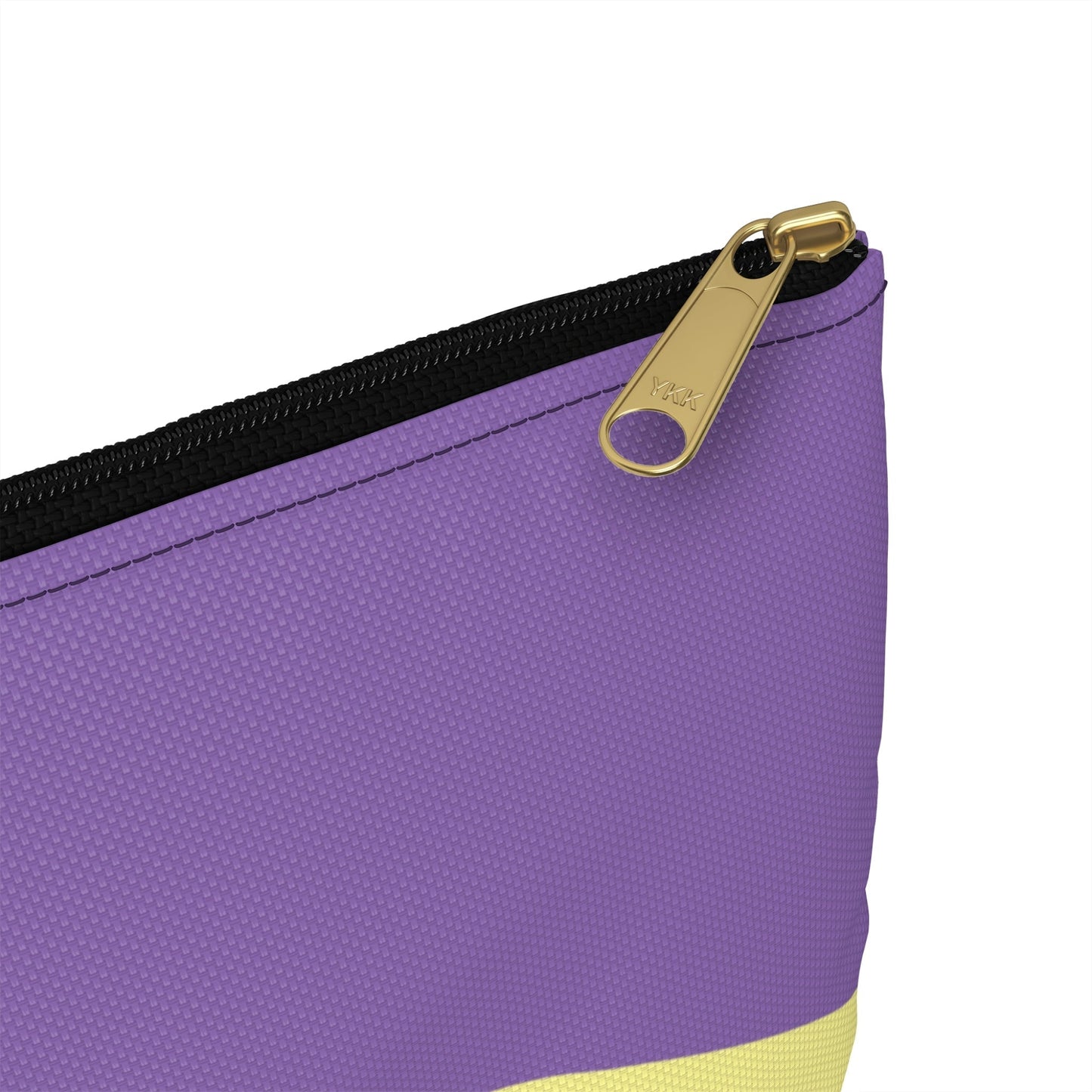 Makeup Pouch 8 x 11 Organizer Cosmetic Bag with Owl and Purple Halo / Cosmetic Bags / Makeup Bags / Toiletry Bag / Waterproof Beauty Bag - WeezWomp
