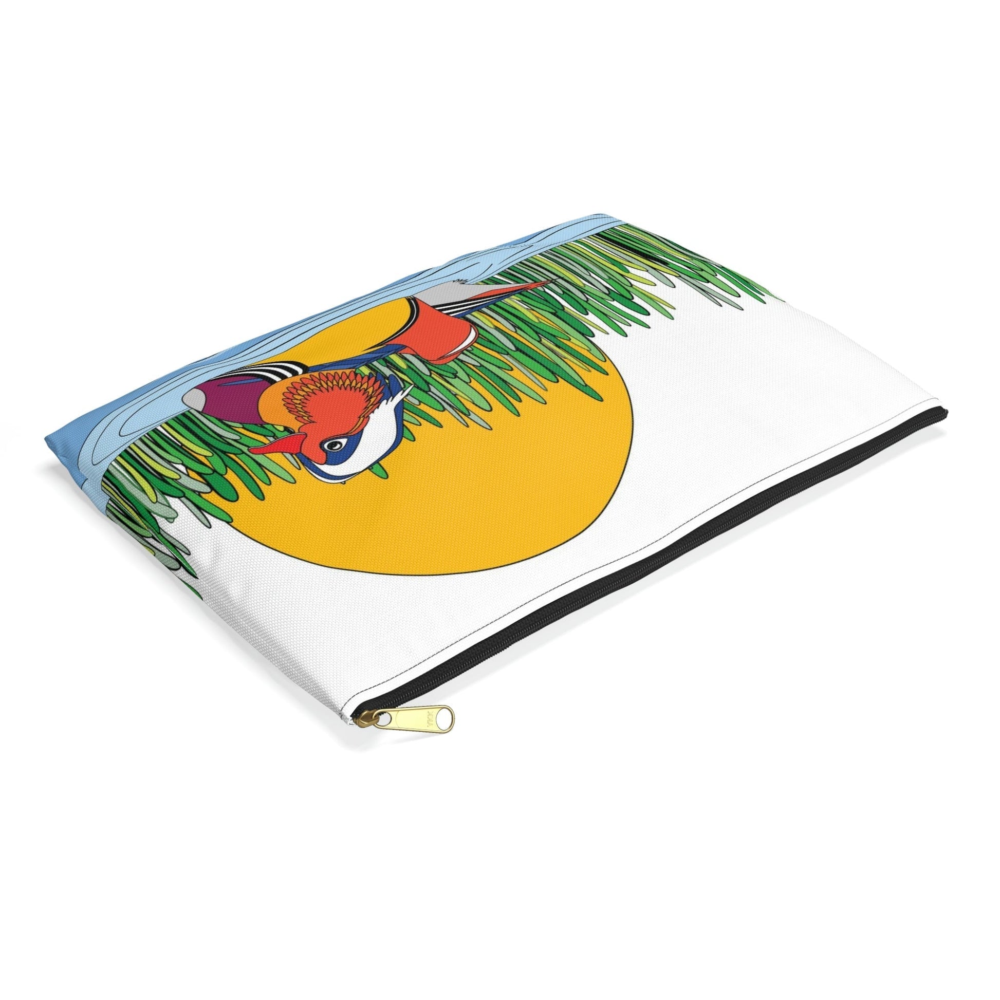 Mandarin Duck Travel Pouch Organizer Cosmetic Bag / Cosmetic Bags / Makeup Bags / Toiletry Bag / Waterproof Beauty Bag - WeezWomp