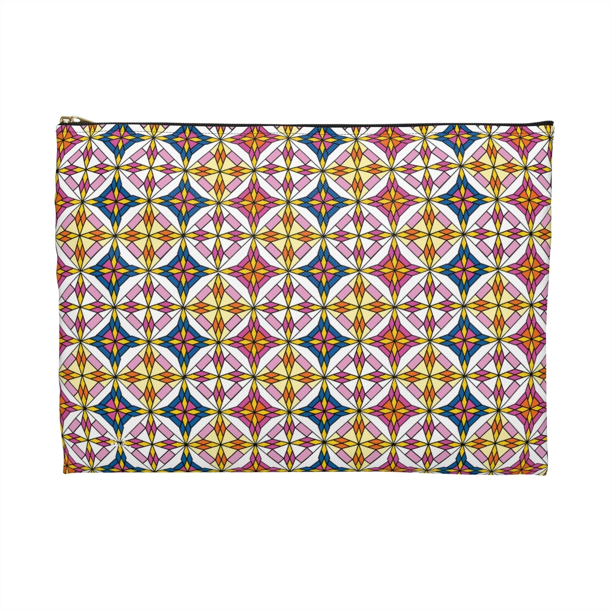 Pink Diamond Quilt Travel Pouch Organizer Cosmetic Bag / Cosmetic Bags / Makeup Bags / Toiletry Bag / Waterproof Beauty Bag - WeezWomp