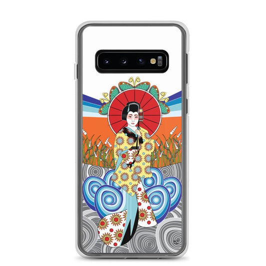 Samsung Galaxy Fashion Phone Case - S10 S10+ S10e S20 S20p S20u - Geisha Girl II - WeezWomp