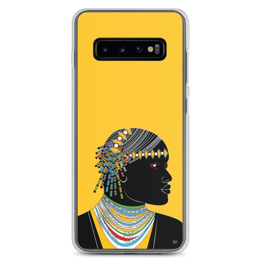 Samsung Galaxy Phone Case Accessory S10 S10+ S10e S20 S20p S20u - African Man - WeezWomp