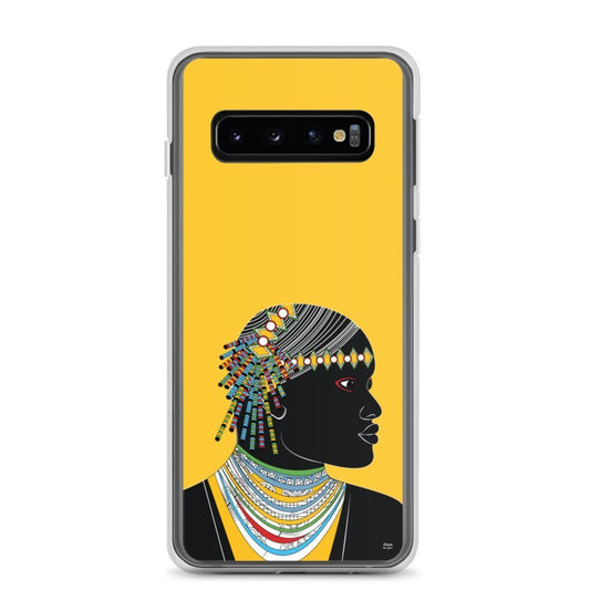 Samsung Galaxy Phone Case Accessory S10 S10+ S10e S20 S20p S20u - African Man - WeezWomp