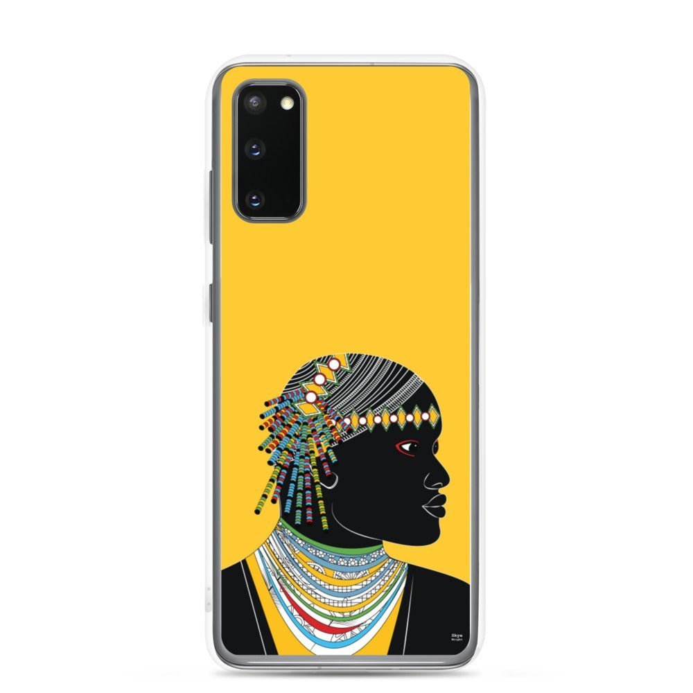 Samsung Galaxy Phone Case Accessory S10 S10+ S10e S20 S20p S20u - African Man - WeezWomp