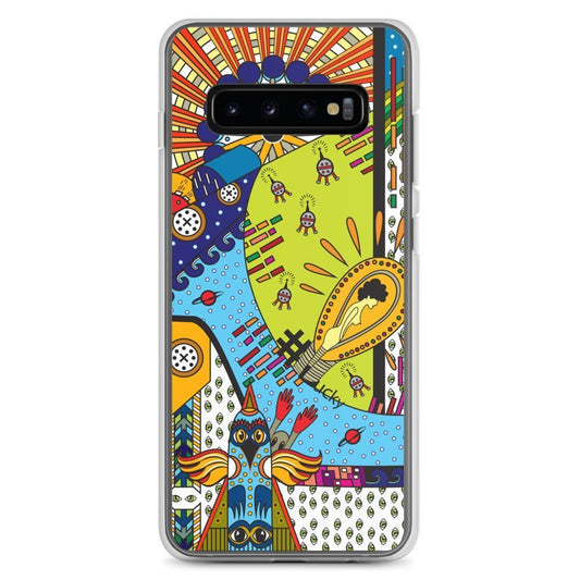 Samsung Galaxy Phone Case Accessory S10 S10+ S10e S20 S20p S20u - Alien Invasion ll - WeezWomp