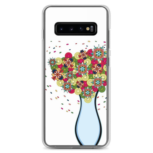 Samsung Galaxy Phone Case Accessory S10 S10+ S10e S20 S20p S20u - Flowers - WeezWomp